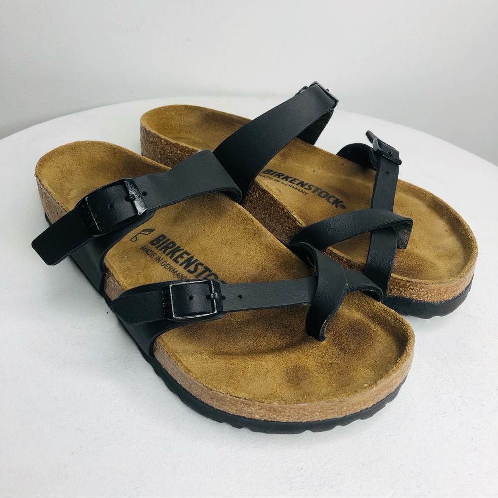 BIRKENSTOCK Mayari black sandals SZ 6-6.5 (EU 37). RR1